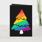 いたずらなクリスマス、面白いゲイクリスマス シーズンカード (裏面)