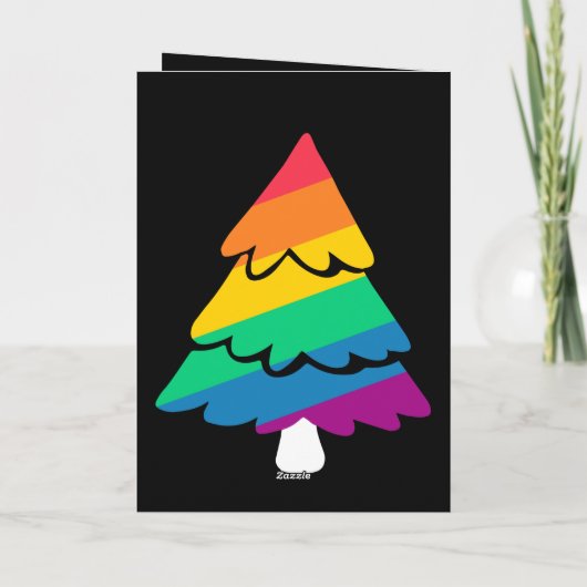 いたずらなクリスマス、面白いゲイクリスマス シーズンカード (裏面)