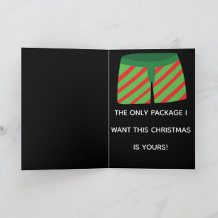 いたずらなクリスマス、面白いゲイクリスマス シーズンカード