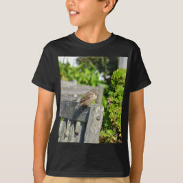 いたずらなスズメ Tシャツ