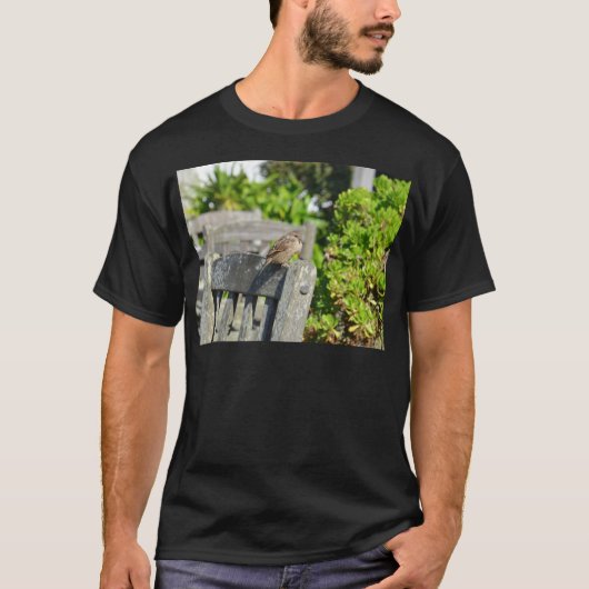いたずらなスズメ Tシャツ (正面)
