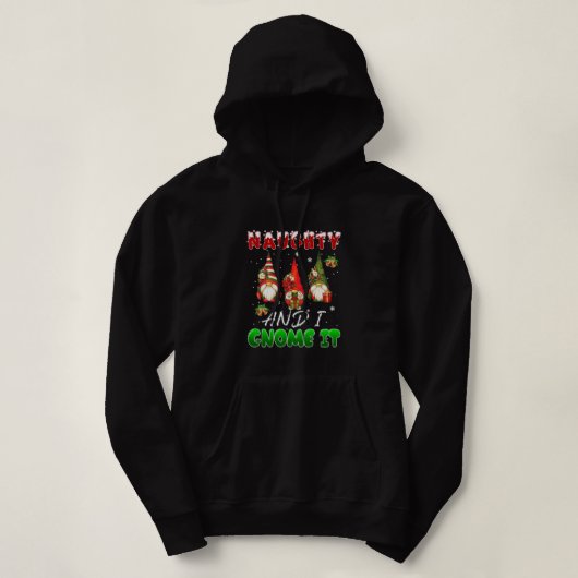 いたずらなノームのクリスマス パジャマ 3ノーム パーカ (デザイン正面)