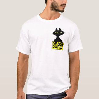 いたずらなブギー 黒猫 サルカスティック Tシャツ