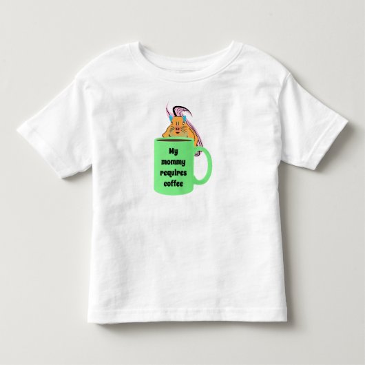 いたずらなリス #346 赤ちゃん トドラーTシャツ (正面)