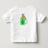 いたずらなリス #346 赤ちゃん トドラーTシャツ (裏面)
