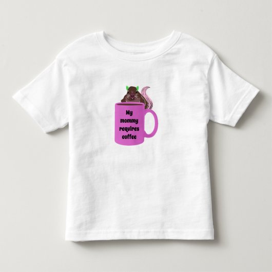 いたずらなリス #366 幼児 トドラーTシャツ (正面)