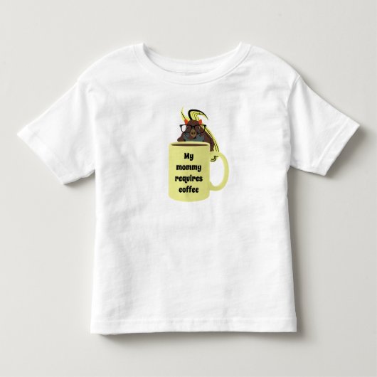 いたずらなリス #396 幼児 トドラーTシャツ (正面)