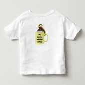 いたずらなリス#396 赤ちゃん トドラーTシャツ (裏面)