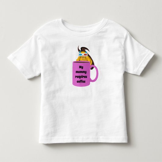 いたずらなリス#399 赤ちゃん トドラーTシャツ (正面)