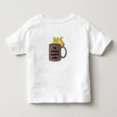 いたずらなリス #419 赤ちゃん トドラーTシャツ (裏面)