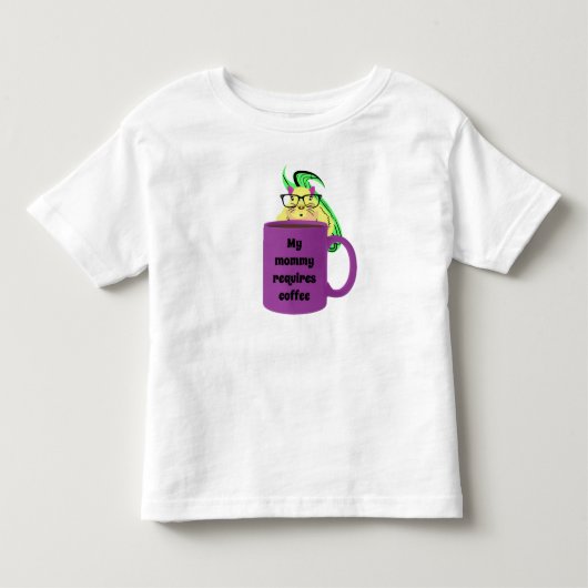 いたずらなリス #436 赤ちゃん トドラーTシャツ (正面)