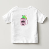 いたずらなリス #474 赤ちゃん トドラーTシャツ (裏面)