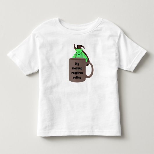 いたずらなリス #475 赤ちゃん トドラーTシャツ (正面)