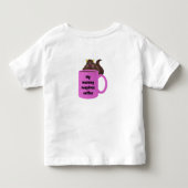いたずらなリス#504 赤ちゃん トドラーTシャツ (裏面)