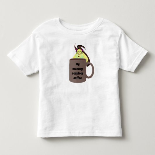 いたずらなリス #507 赤ちゃん トドラーTシャツ (正面)