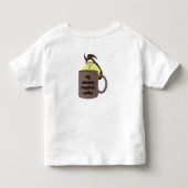 いたずらなリス #507 赤ちゃん トドラーTシャツ (裏面)