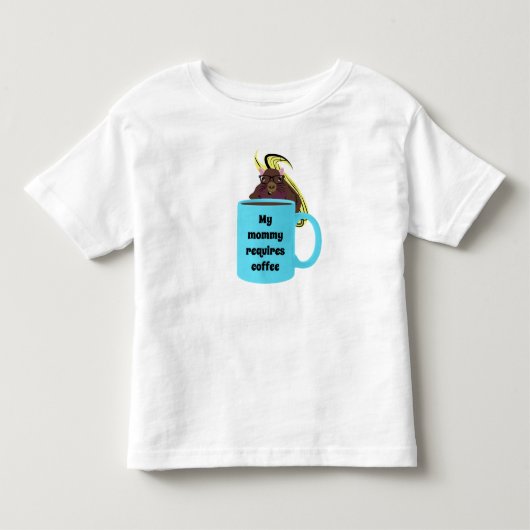 いたずらなリス#524 赤ちゃん トドラーTシャツ (正面)