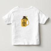 いたずらなリス#551 赤ちゃん トドラーTシャツ (裏面)