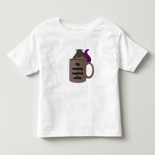 いたずらなリス #557 幼児 トドラーTシャツ (正面)
