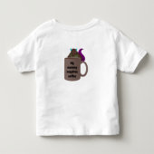 いたずらなリス #557 幼児 トドラーTシャツ (裏面)