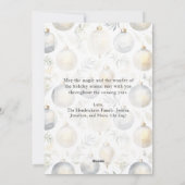 いたずらな子どもの写真を定義する シーズンカード (裏面)