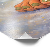 いたずらな森のトロール少年 コジーな童話 フォトプリント (角)