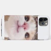 いたずらな猫のベロ出しスマホケース - かわいい&遊び心 Case-Mate iPhoneケース (裏面(横))