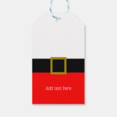 いたずらな秘密サンタカスタムホリデーパーセルギフト ギフトタグ (裏面)