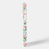 いたずらな花のガーデンモノグラム Case-Mate iPhoneケース (裏面 / 左)