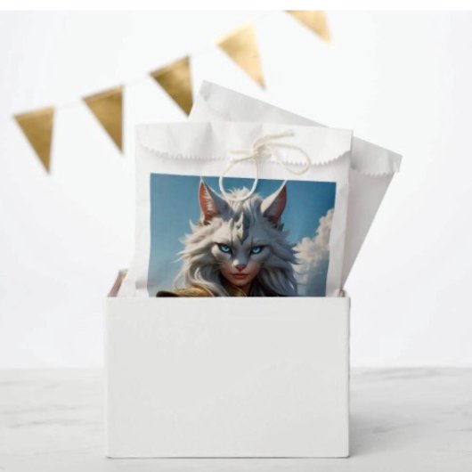 いたずらな青い目の猫 フェイバーバッグ
