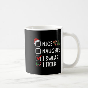 いたずらも試したよ　クリスマスプレゼントリスト コーヒーマグカップ