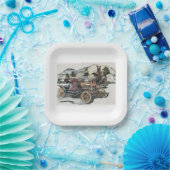 いたずらを負う ペーパープレート (パーティー)