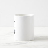 いたずらアライグマのミーム カートゥーンマグ コーヒーマグカップ (中央)