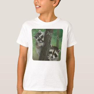 いたずらアライグマはTreeシャツを Tシャツ