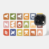 いたずらアルファベット iPhone 4 case-mate iPhoneケース (裏面横)