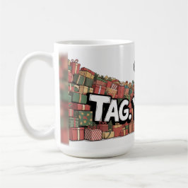 いたずらエルフのタグゲーム コーヒーマグカップ