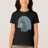 いたずらオウム トライブレンドTシャツ (正面)