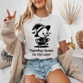いたずらガチョウのハロウィン Tシャツ