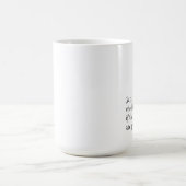 いたずらサンタが子供たちをチェック中 コーヒーマグカップ (中央)