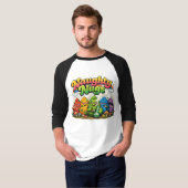 いたずらナグズ ラグランド Tシャツ (正面フル)