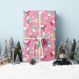 いたずらネズミのクリスマス ラッピングペーパー ロール