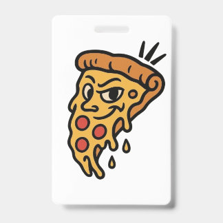 🍕 いたずらピザスライス バッジ