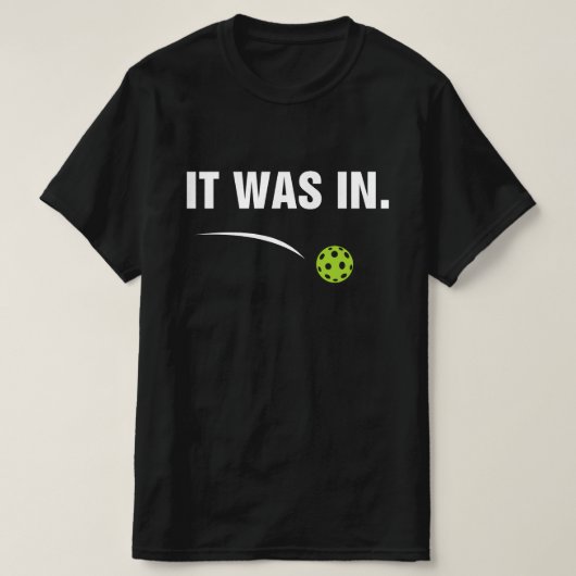 いたずらピックルボール選手 Tシャツ (デザイン正面)