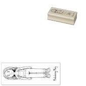 いたずらメアリーのスタンプ ラバースタンプ (押印)