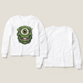 いたずらモンスターの目 - 面白い怖い片目のキャラクター (デザイン 正面&背面)