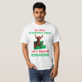 いたずらリストなのに何も後悔しない Tシャツ (正面フル)