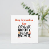 「いたずらリストに入ってやった!」デザイン シーズンカード (スタンド正面)