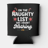 いたずらリストに入って後悔なしのクリスマス 缶クーラー (正面)