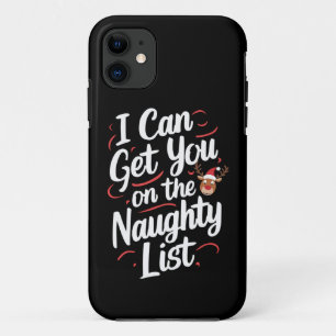 いたずらリストに入れてやるよ おもしろクリスマス iPhone 11 ケース