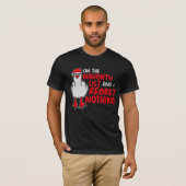 いたずらリストに載ってることを何とも思わないカモメ Tシャツ (正面フル)